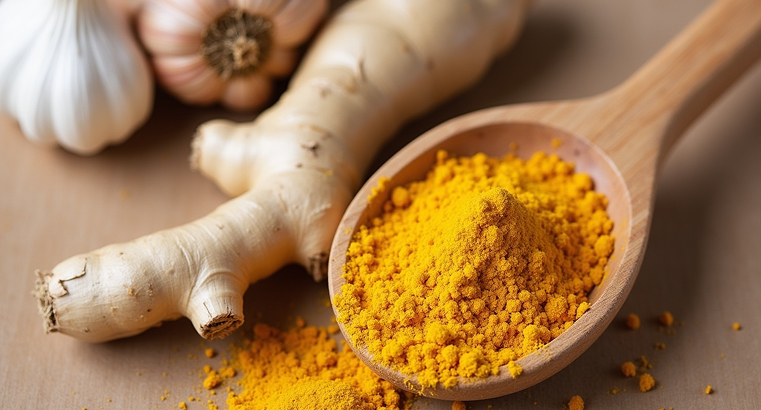 Garlic, Ginger, And Turmeric